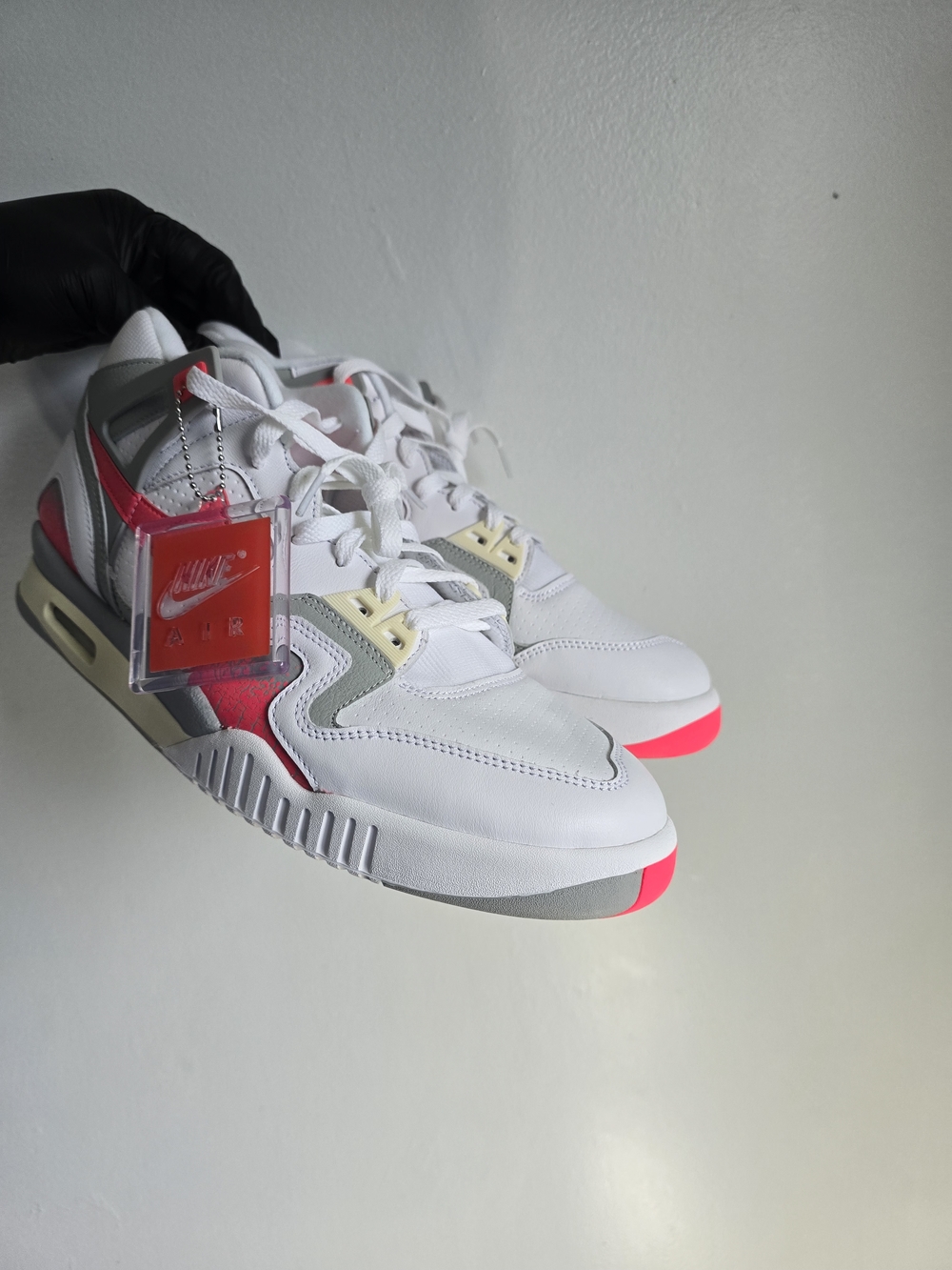 Nike Air Tech Challenge 2 II Racer Pink - Tennis Sneakers - FZ9033-100 - Size 12 - Picture 3 of 6